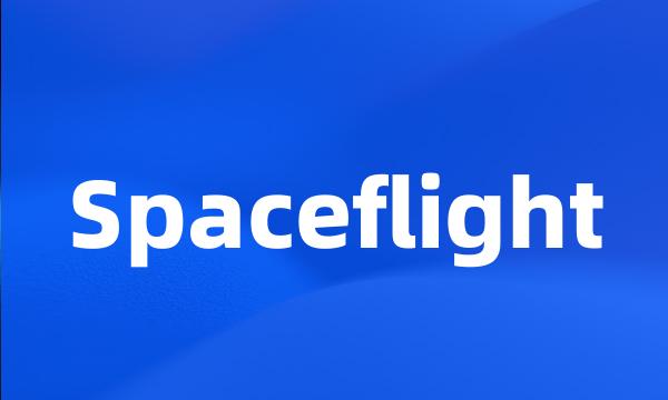 Spaceflight