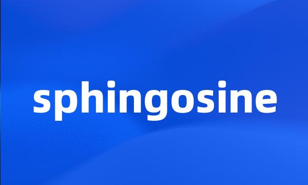 sphingosine