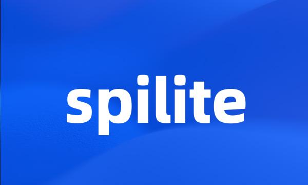 spilite