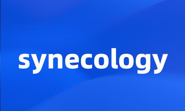 synecology