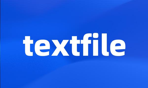 textfile