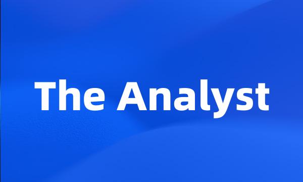 The Analyst