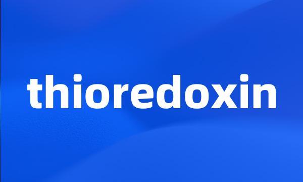 thioredoxin