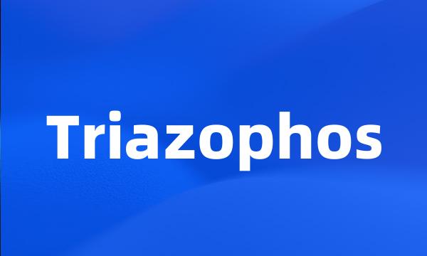 Triazophos