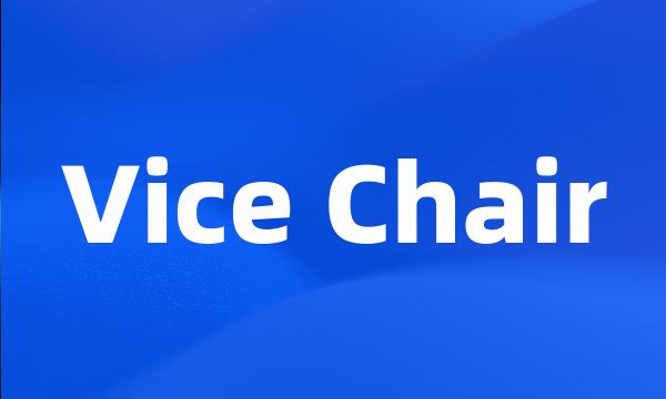 Vice Chair