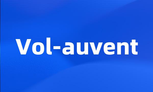 Vol-auvent