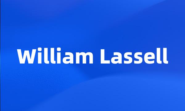 William Lassell