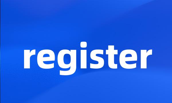 register