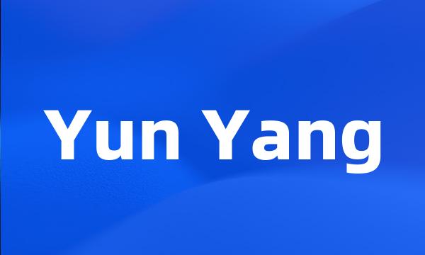 Yun Yang