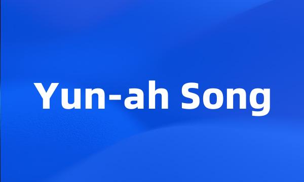 Yun-ah Song