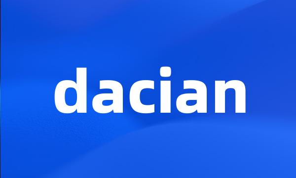 dacian