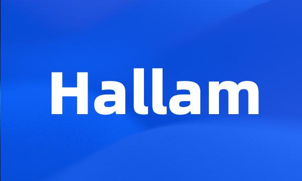 Hallam