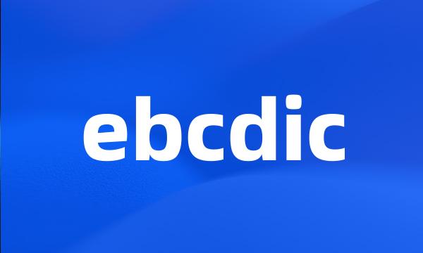 ebcdic