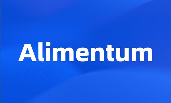 Alimentum