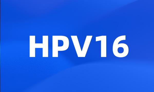 HPV16