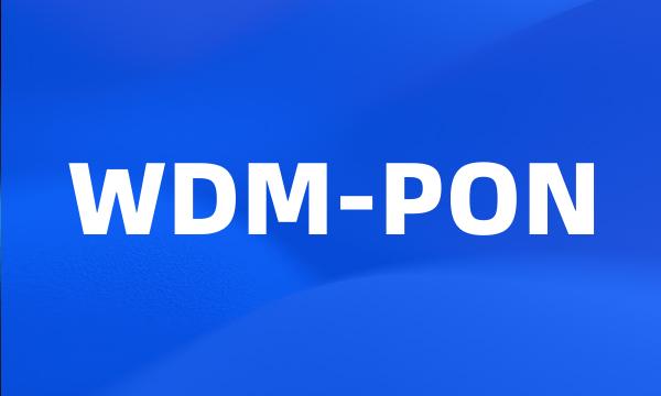 WDM-PON