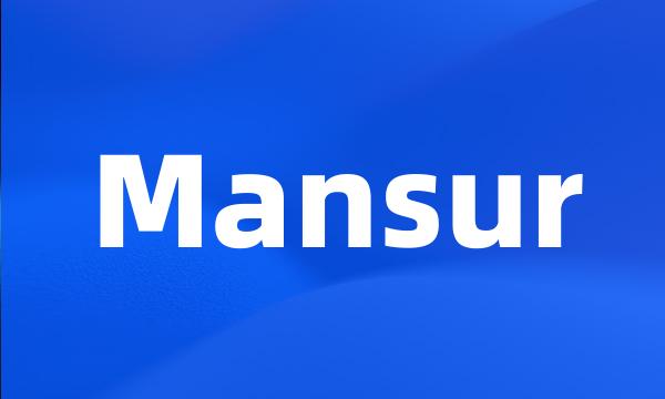 Mansur