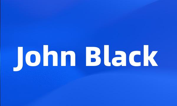 John Black