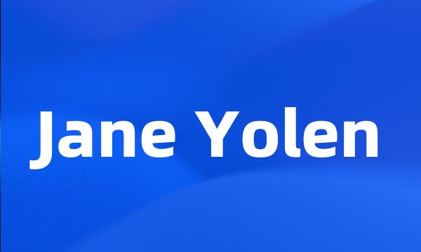 Jane Yolen