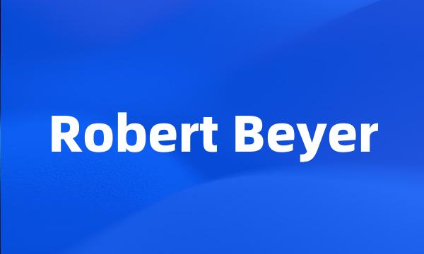 Robert Beyer