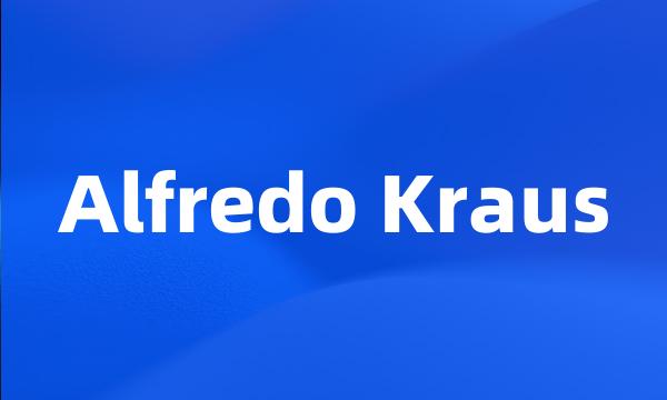 Alfredo Kraus