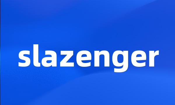 slazenger