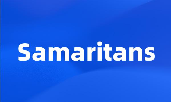 Samaritans