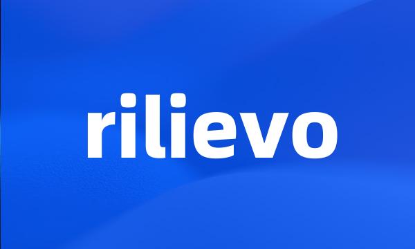 rilievo