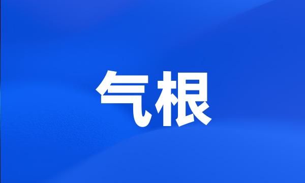 气根