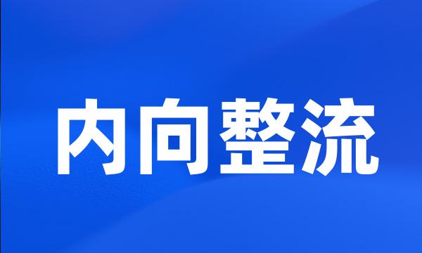 内向整流