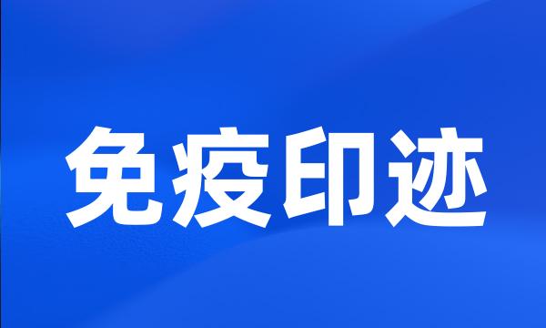 免疫印迹