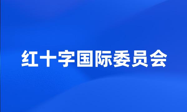 红十字国际委员会