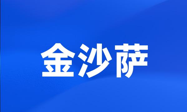 金沙萨