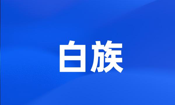 白族