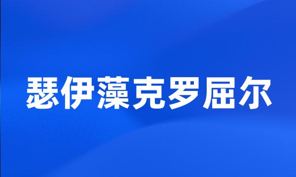 瑟伊藻克罗屈尔