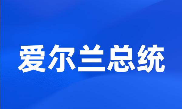 爱尔兰总统