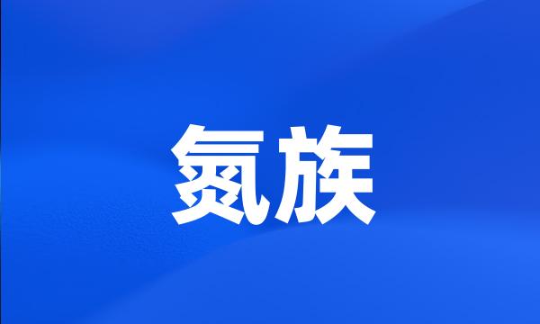 氮族