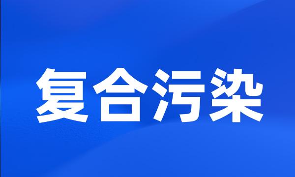 复合污染