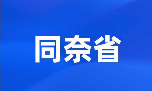 同奈省