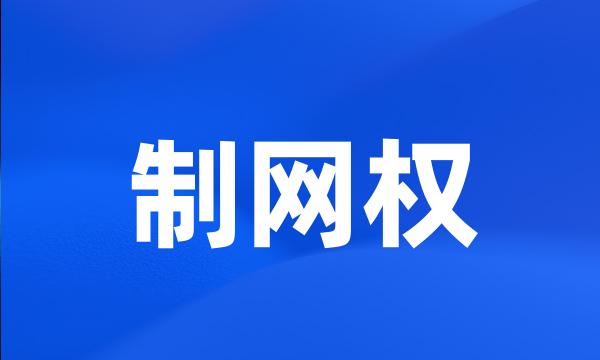 制网权