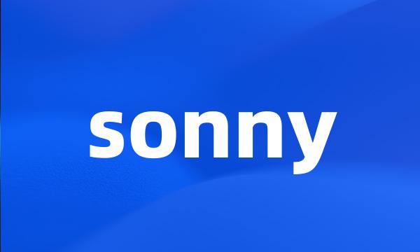 sonny