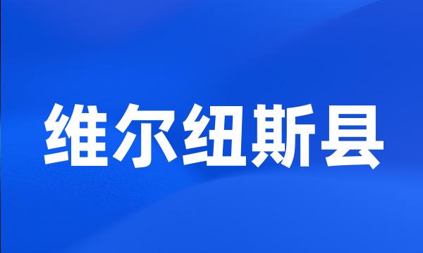 维尔纽斯县