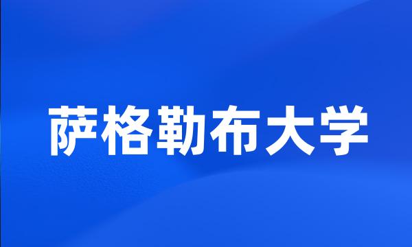 萨格勒布大学