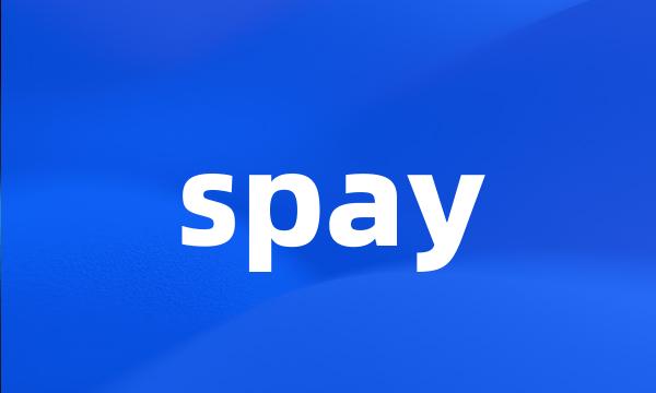 spay