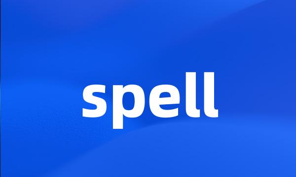 spell